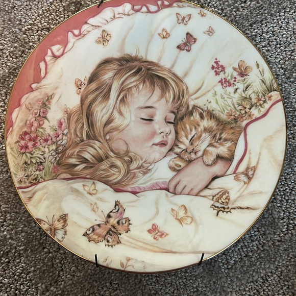 set of 4 cat plates, Ranging from 1987-1990. - Picture 4 of 13